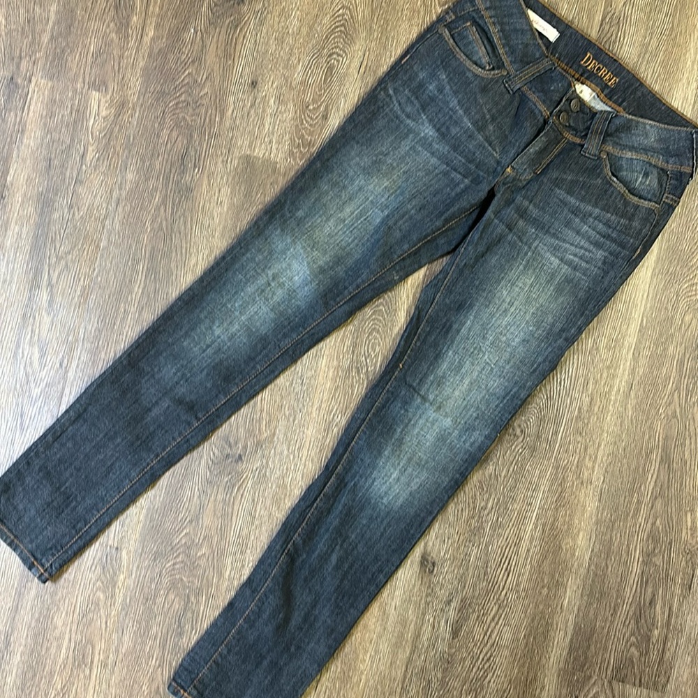 Decree skinny - dark wash 5